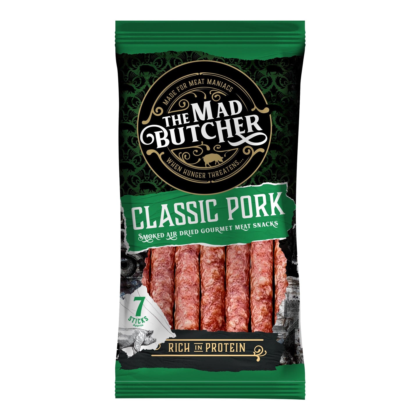 The Mad Butcher Classic Pork 8 x 70g