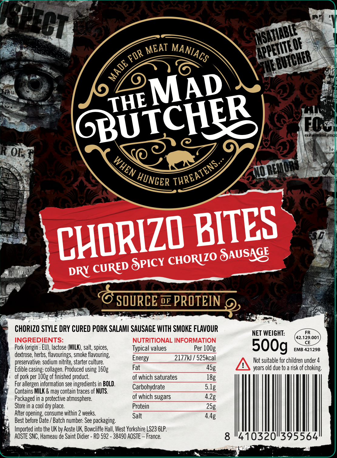 BIG BAG Chorizo Bites 500g